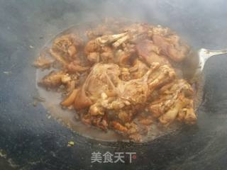 【东北】农村大锅炖猪蹄的做法步骤：6
