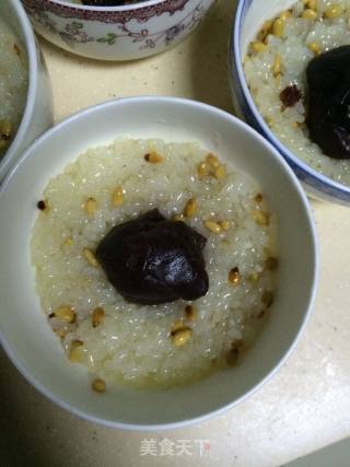 苏州⼀八宝饭（松仁桂花）的做法步骤：5