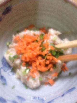 鱼肉蛋卷的做法步骤：7