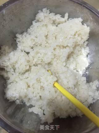 糯米圆子的做法步骤：2