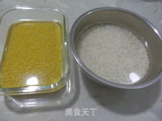 【开封】双色切糕－玫瑰江黄米切糕的做法步骤：1