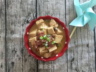 【东北】腊味豆腐的做法步骤：7