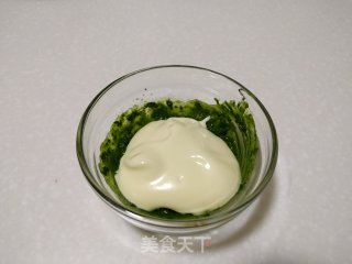 【天津】抹茶大理石戚风蛋糕的做法步骤：13