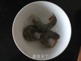 【东北】鲜虾鸡蛋羹的做法步骤：2
