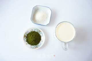 【广东】抹茶牛奶的做法步骤：1
