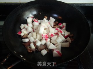 萝卜酱肉饭的做法步骤：7