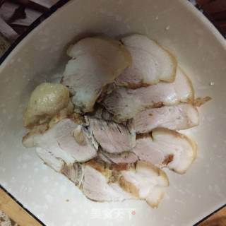 【金华】腊肉蒸箬笋的做法步骤：3