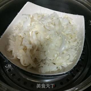 【金华】腊肉蒸箬笋的做法步骤：7