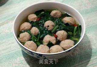 【浙江】肉丸菠菜汤的做法步骤：5