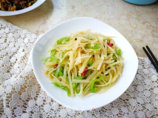 【烟台】青椒土豆丝的做法步骤：8