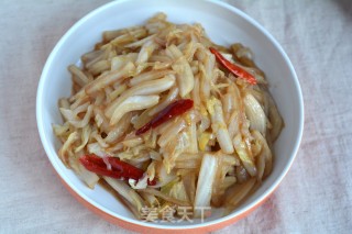 【北京】辣炒白菜帮的做法步骤：8