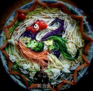 金鸡纳福的做法步骤：3