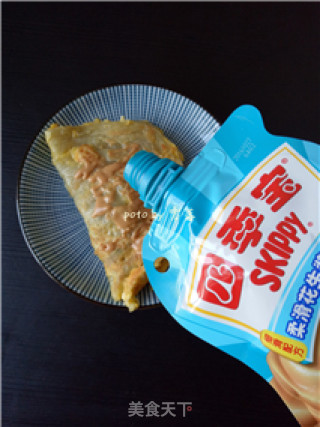 【四川】花生酱手抓饼的做法步骤：7