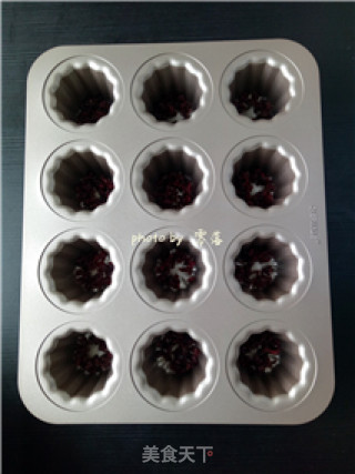 【四川】抹茶蔓越莓小蛋糕的做法步骤：11