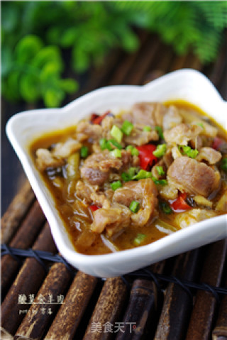 【四川】酸菜汆羊肉的做法步骤：10