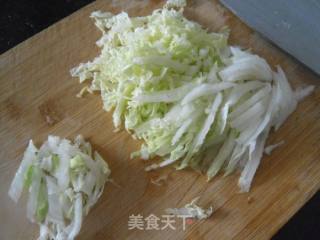 【东北】白菜丝烩丸子的做法步骤：2