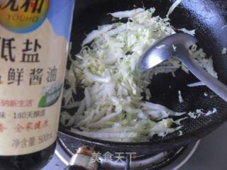 【东北】白菜丝烩丸子的做法步骤：5