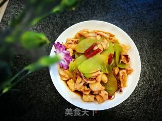 青笋鲜鱿的做法步骤：8