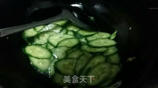 【天津】黄瓜炒鸡蛋的做法步骤：4