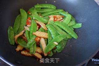 【天津】蒜蓉荷兰豆的做法步骤：7