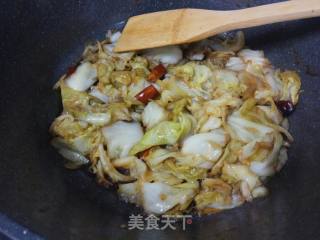 醋溜卷心菜的做法步骤：8