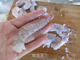 【河南】蔬菜汤汆虾肉丸的做法步骤：1