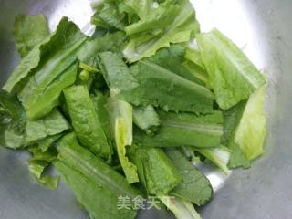 【山西】豆豉鲮鱼爆油麦菜的做法步骤：2