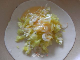 【开封】鸡蛋韭黄合子的做法步骤：6