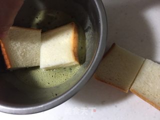【台湾】抹茶法式吐司的做法步骤：2