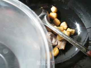 【宁波】小油豆腐烧排骨的做法步骤：4