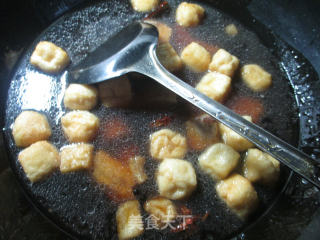 【宁波】小油豆腐烧排骨的做法步骤：9