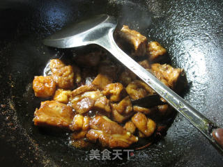 【宁波】小油豆腐烧排骨的做法步骤：10