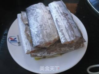 【东北】葱油带鱼的做法步骤：3