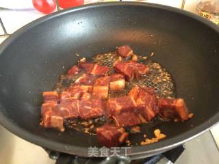 【江苏】杏鲍菇牛肉粒的做法步骤：7