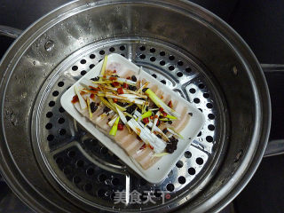 豆豉酱油蒸五花肉的做法步骤：6