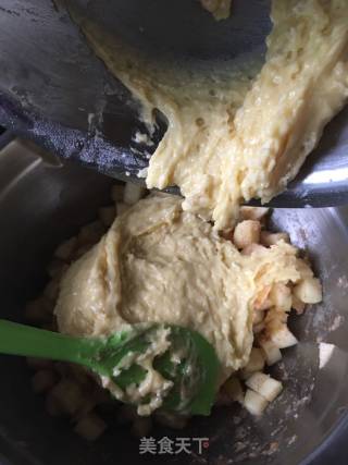 快手苹果蛋糕的做法步骤：6