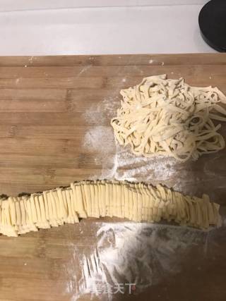 鸡蛋手擀面的做法步骤：5