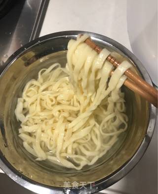 鸡蛋手擀面的做法步骤：6