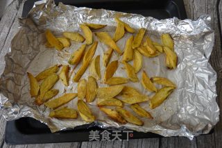 【广东】蜂蜜桂花烤红薯的做法步骤：5