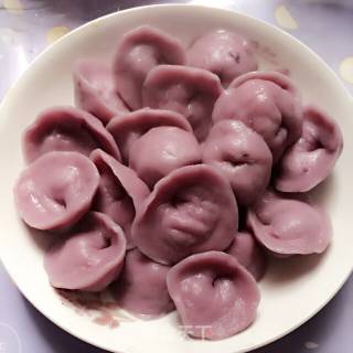 紫薯饺子的做法步骤：7