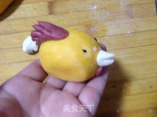 【河北】萌“鸡”贺春（小鸡豆沙包）的做法步骤：17