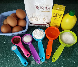 【江苏】可可千叶纹蛋糕的做法步骤：1