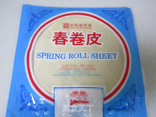 【上海】黄芽菜肉丝春卷的做法步骤：3