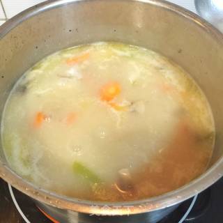 【广东】鸡肉鲜蔬奶油浓汤的做法步骤：10