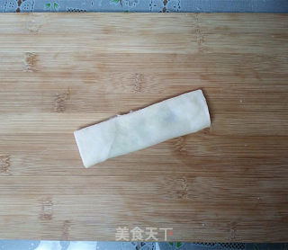 【江苏】黄金万两-韭黄猪肉春卷的做法步骤：8