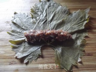 葡萄叶肉卷的做法步骤：6