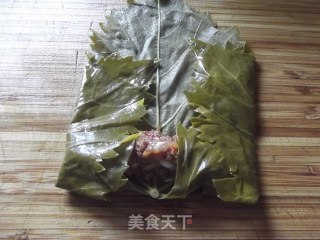 葡萄叶肉卷的做法步骤：8