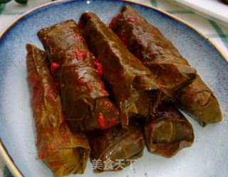 葡萄叶肉卷的做法步骤：15