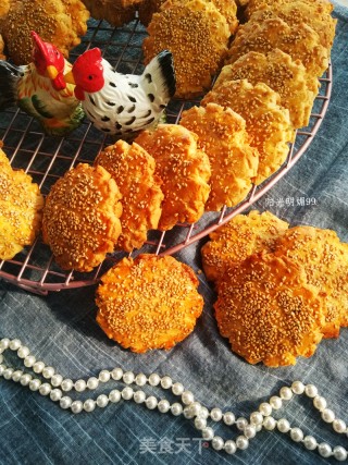 【河南】芝麻香酥饼的做法步骤：15