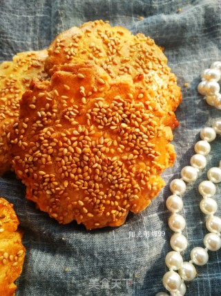 【河南】芝麻香酥饼的做法步骤：16